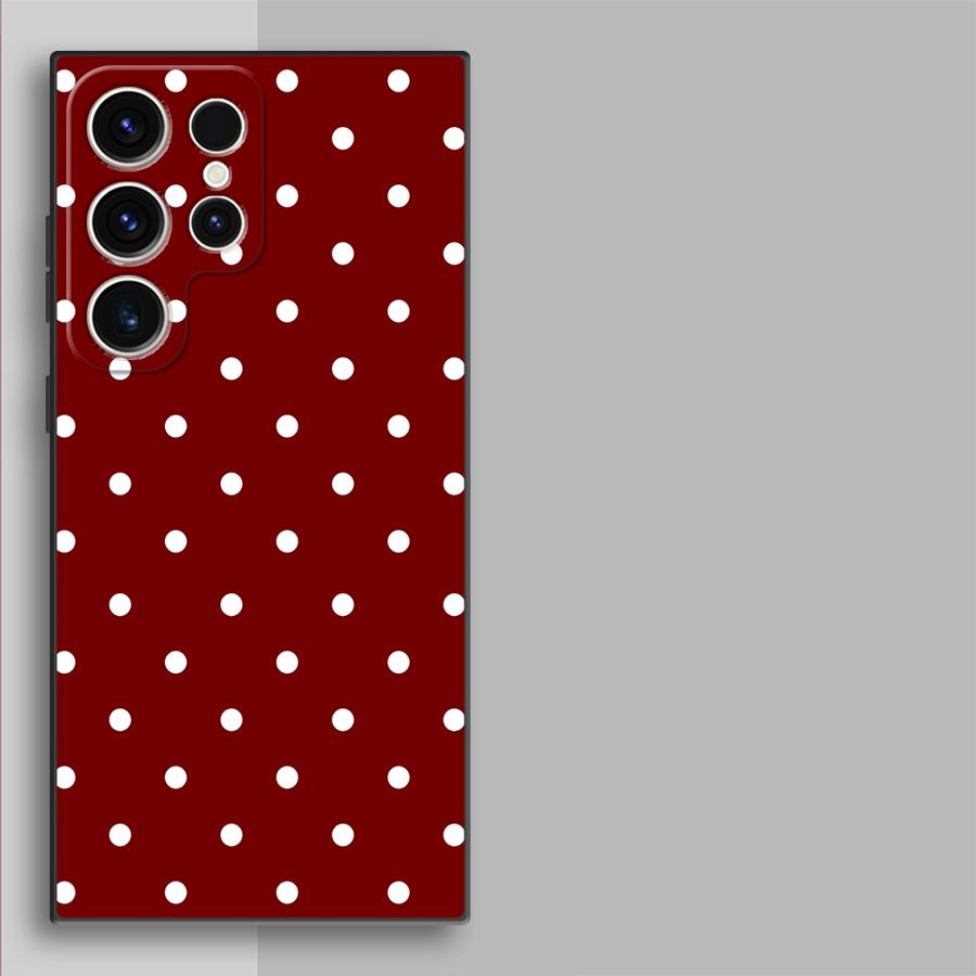 Retro Polka Dots Funda Phone C - огляд і ціна Samsung Galaxy S24