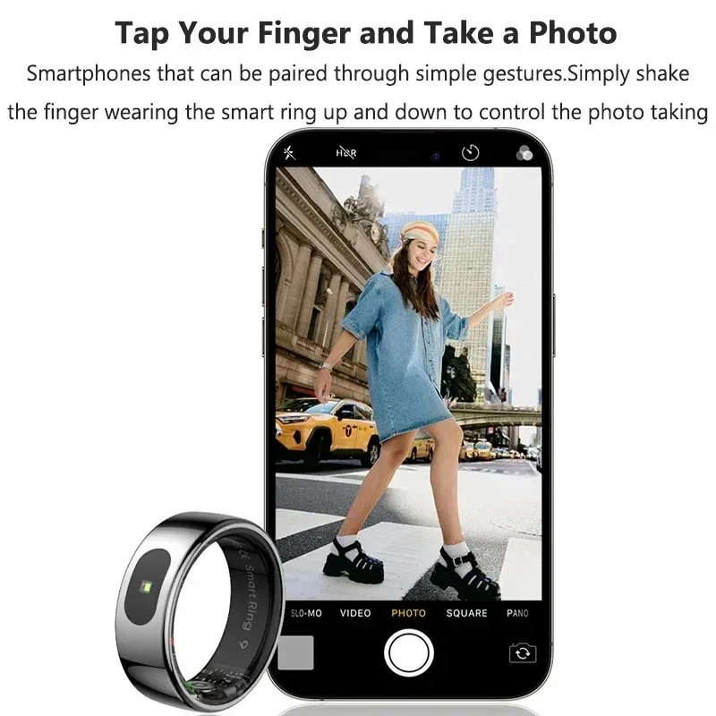 HY Digital New Smart Ring For  - огляд і ціна Temperature Ring Skin