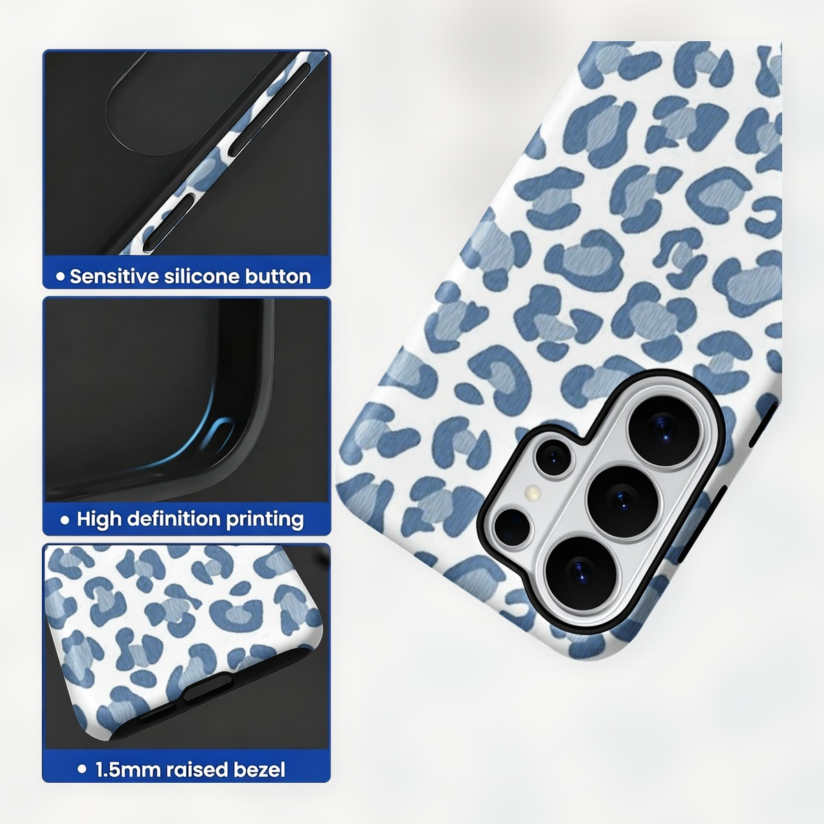 Blue Leopard Print 2-in-1 Dual - огляд і ціна Samsung Galaxy S24