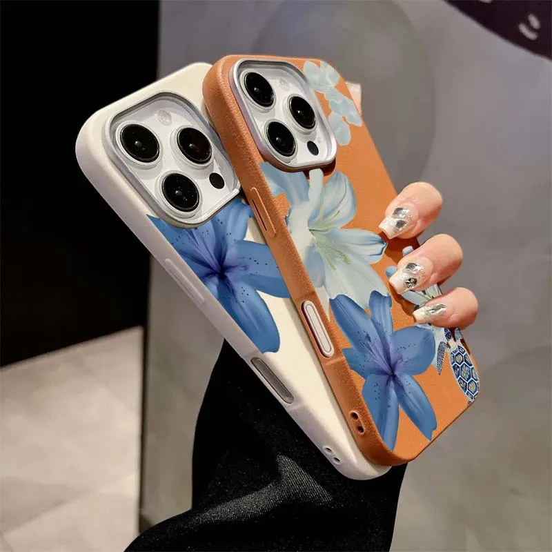 Elegant Blue Lily Fashion Patt - огляд і ціна Xiaomi Redmi Note 14